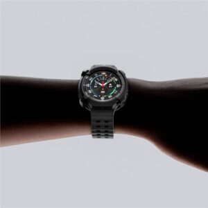 Spigen Rugged Armor dėklas skirtas Samsung Galaxy Watch 8 Classic 46mm - Matte juodos spalvos - Image 19