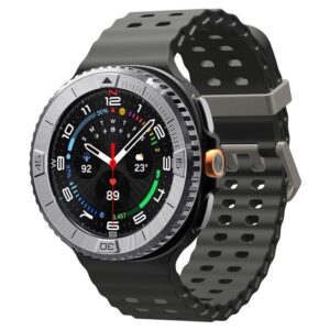 Spigen Bezel Tune (Pilot), sidabro spalvos - Samsung Galaxy Watch 8 Classic 46mm