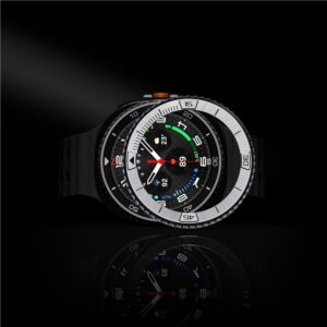 Spigen Bezel Tune (Pilot), sidabro spalvos - Samsung Galaxy Watch 8 Classic 46mm - Image 13