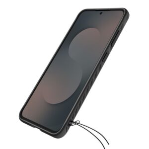 Spigen Rugged Armor dėklas skirtas Samsung Galaxy S25 FE - Matte juodos spalvos - Image 12