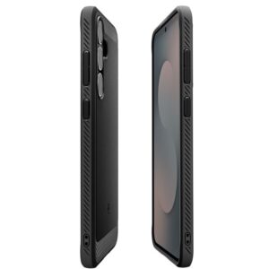 Spigen Rugged Armor dėklas skirtas Samsung Galaxy S25 FE - Matte juodos spalvos - Image 17