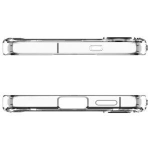 Spigen Ultra Hybrid Mag MagSafe dėklas skirtas Samsung Galaxy S25 FE - Clear and White - Image 11