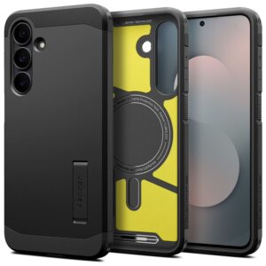 Spigen Tough Armor Mag MagSafe dėklas telefonui Samsung Galaxy S25 FE juodos spalvos - Image 14