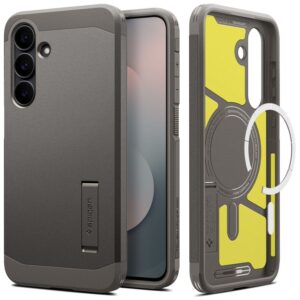 Spigen Tough Armor Mag MagSafe dėklas skirtas Samsung Galaxy S25 FE - Graphite - Image 9