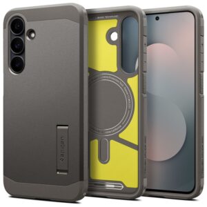 Spigen Tough Armor Mag MagSafe dėklas skirtas Samsung Galaxy S25 FE - Graphite - Image 16
