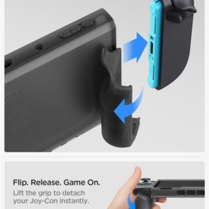 Spigen Ultra Hybrid, frost juodos spalvos - Nintendo Switch 2 - Image 2