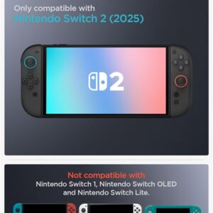 Spigen Nano Pop dėklas skirtas Nintendo Switch 2 - juodos spalvos - Image 16