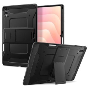 Spigen Tough Armor Pro dėklas skirtas Samsung Galaxy Tab S11 Ultra 14.6 X930 / X936B - juodos spalvos - Image 12