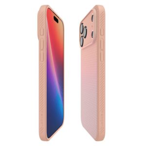 Spigen Liquid Air dėklas skirtas Apple iPhone 17 Pro - Titanium Pink - Image 15