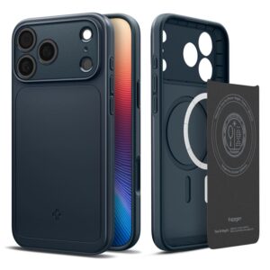 Spigen Thin Fit MagSafe dėklas skirtas Apple iPhone 17 Pro Max - Navy mėlynos spalvos - Image 18
