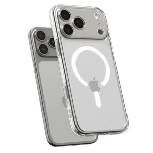 Spigen Ultra Hybrid MagSafe dėklas skirtas Apple iPhone 17 Pro Max - skaidrus and baltos spalvos - Image 12
