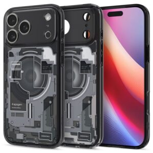 Spigen Ultra Hybrid MagSafe dėklas skirtas Apple iPhone 17 Pro Max Neo One - juodos spalvos - Image 8