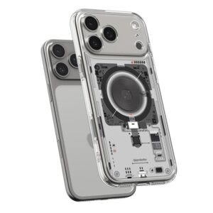 Spigen Ultra Hybrid MagSafe dėklas skirtas Apple iPhone 17 Pro Max Neo One - skaidrus - Image 12
