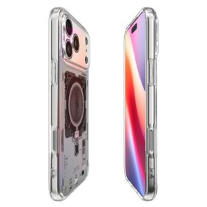 Spigen Ultra Hybrid MagSafe dėklas skirtas Apple iPhone 17 Pro Max Neo One - skaidrus - Image 13