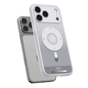 Spigen Ultra Hybrid MagSafe, classic sidabro spalvos - Apple iPhone 17 Pro Max - Image 4