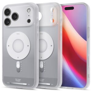 Spigen Ultra Hybrid MagSafe, classic sidabro spalvos - Apple iPhone 17 Pro Max