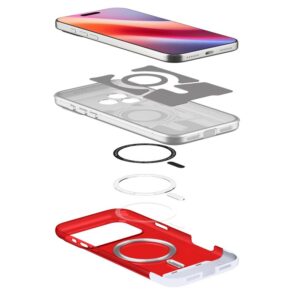 Spigen Classic C1 MagSafe, ruby - Apple iPhone 17 Pro Max - Image 6