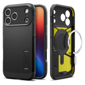 Spigen Tough Armor "T" MagSafe dėklas skirtas Apple iPhone 17 Pro Max - juodos spalvos - Image 12