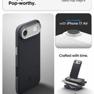 Spigen Nano Pop MagSafe dėklas skirtas Apple iPhone 17 Air - juodos spalvos - Image 14