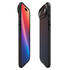 Spigen Liquid Air dėklas skirtas Apple iPhone 17 Air - matinis juodos spalvos - Image 15