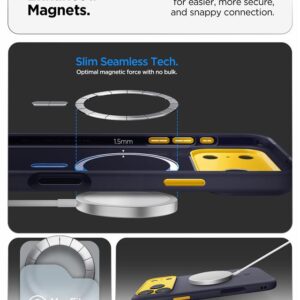 Spigen Nano Pop MagSafe dėklas skirtas Apple iPhone 17 Pro - mėlynos spalvos - Image 12