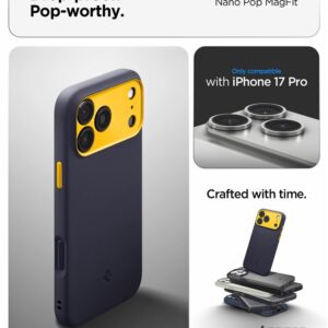Spigen Nano Pop MagSafe dėklas skirtas Apple iPhone 17 Pro - mėlynos spalvos - Image 13
