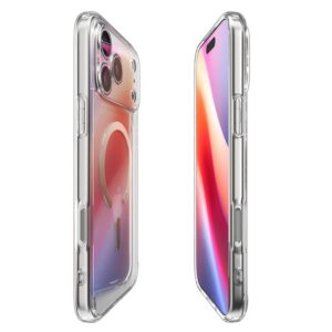 Spigen Ultra Hybrid MagSafe dėklas skirtas Apple iPhone 17 Pro - skaidrus auksos spalvos - Image 13