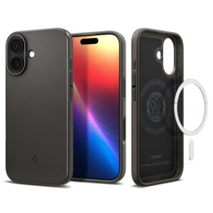 Spigen Thin Fit MagSafe dėklas skirtas Apple iPhone 17 - pilkos spalvos - Image 10