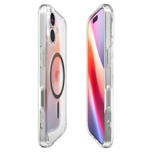 Spigen Ultra Hybrid MagSafe dėklas skirtas Apple iPhone 17 - skaidrus pilkos spalvos - Image 13