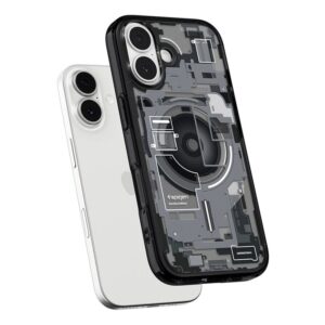 Spigen Ultra Hybrid MagSafe dėklas skirtas Apple iPhone 17 Zero One - juodos spalvos - Image 10