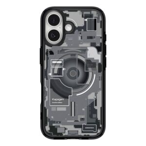 Spigen Ultra Hybrid MagSafe dėklas skirtas Apple iPhone 17 Zero One - juodos spalvos - Image 12