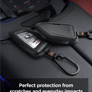Spigen BK100 BMW KEY FOB raktų dėklas juodos spalvos - Image 16