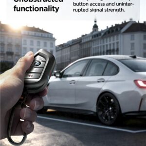 Spigen BK100 BMW KEY FOB raktų dėklas juodos spalvos - Image 22