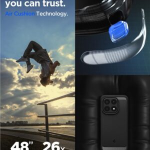 Spigen Rugged Armor dėklas skirtas Xiaomi 15T - juodos spalvos - Image 12