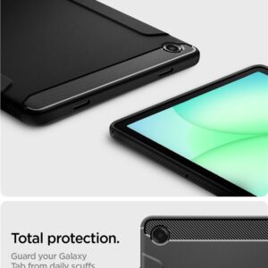 Spigen Rugged Armor dėklas skirtas Samsung Galaxy Tab A11+ Plus 11.0 X230 / X235 / X236 - juodos spalvos - Image 12
