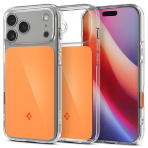 Spigen Thin Fit MagSafe dėklas skirtas Apple iPhone 17 Pro Max - Clear oranžinės spalvos - Image 10