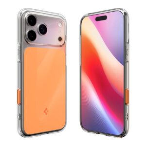 Spigen Thin Fit MagSafe dėklas skirtas Apple iPhone 17 Pro Max - Clear oranžinės spalvos - Image 16