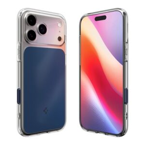 Spigen Thin Fit MagSafe dėklas skirtas Apple iPhone 17 Pro - Clear mėlynos spalvos - Image 15