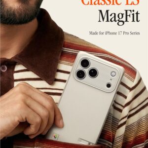 Spigen Classic LS MagSafe Apple iPhone 17 PRO Stone - Image 18
