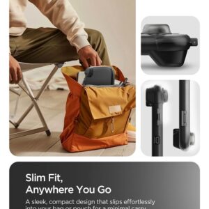 Spigen Thin Fit 360, frost juodos spalvos - Nintendo Switch 2 - Image 13