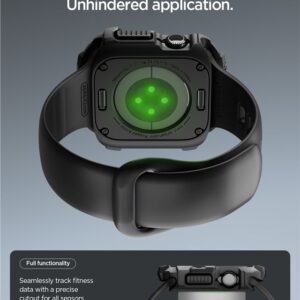 Spigen Rugged Armor 2, matinės juodos spalvos - Apple Watch 11 42mm - Image 5