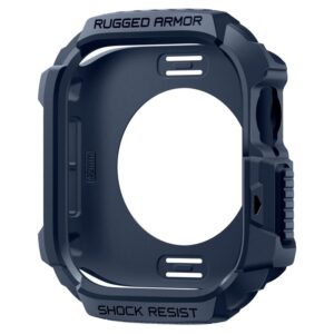 Spigen Rugged Armor dėklas skirtas Apple Watch 42mm - mėlynos spalvos - Image 12