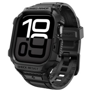 Spigen Rugged Armor Pro apyrankė skirta Apple Watch 42mm - juodos spalvos - Image 10