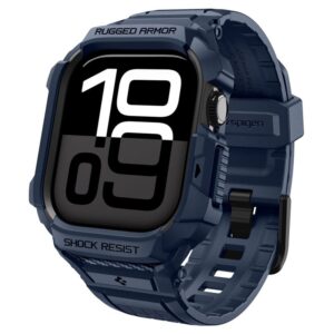 Spigen Rugged Armor Pro apyrankė skirta Apple Watch 42mm - mėlynos spalvos - Image 10