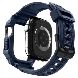 Spigen Rugged Armor Pro apyrankė skirta Apple Watch 42mm - mėlynos spalvos - Image 18