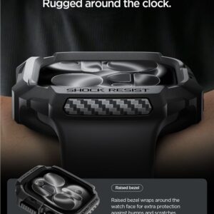 Spigen Rugged Armor 2, matinės juodos spalvos - Apple Watch 11 46mm - Image 7