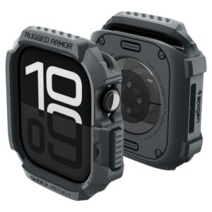 Spigen Rugged Armor 2, dark pilkos spalvos - Apple Watch 11 46mm - Image 11