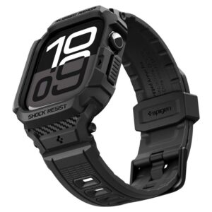 Spigen Rugged Armor Pro 2, matinės juodos spalvos - Apple Watch 11 46mm - Image 20