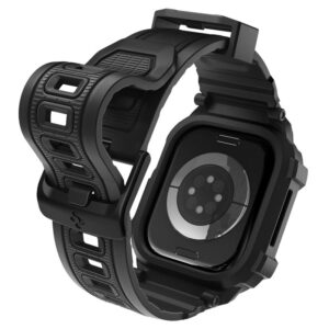 Spigen Rugged Armor Pro 2, matinės juodos spalvos - Apple Watch 11 46mm - Image 14
