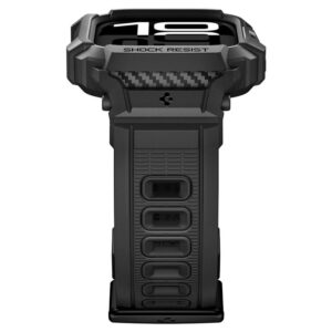 Spigen Rugged Armor Pro 2, matinės juodos spalvos - Apple Watch 11 46mm - Image 9